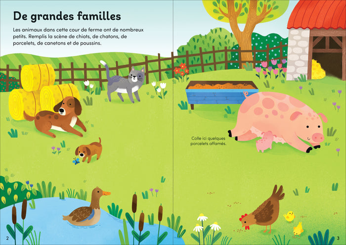 Les bébés animaux - Mes petits autocollants