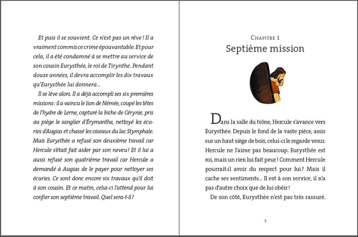 Hercule et le taureau de Crète