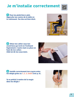 Cahier pour apprendre à bien écrire les minuscules