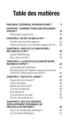 L'écosophie permet-elle de vivre mieux et comment ?
