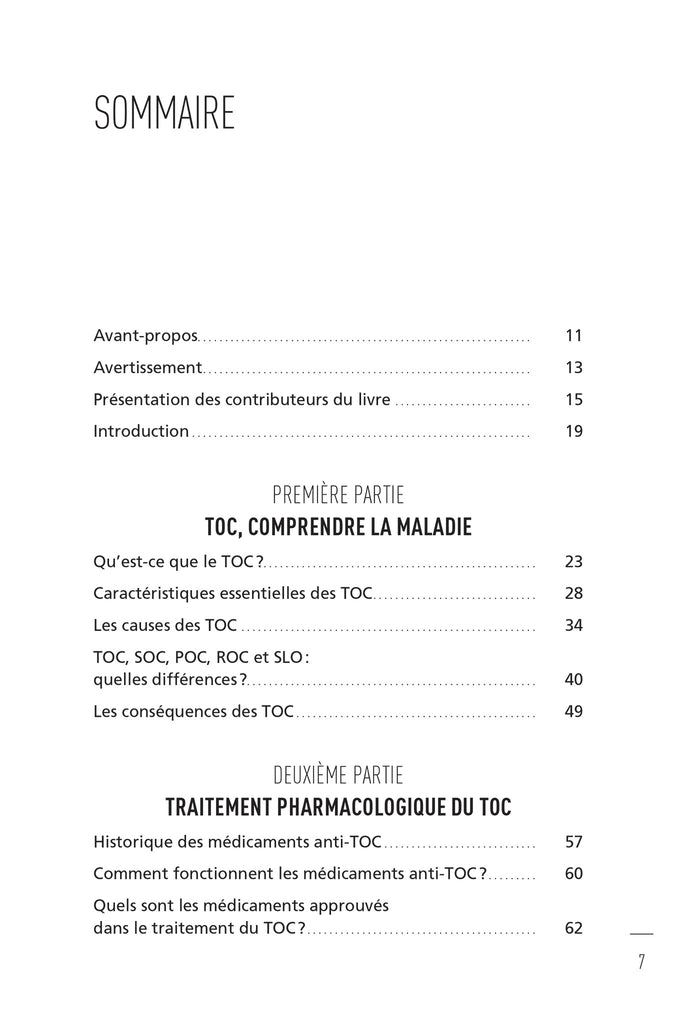 Toc - Les comprendre et s'en libérer