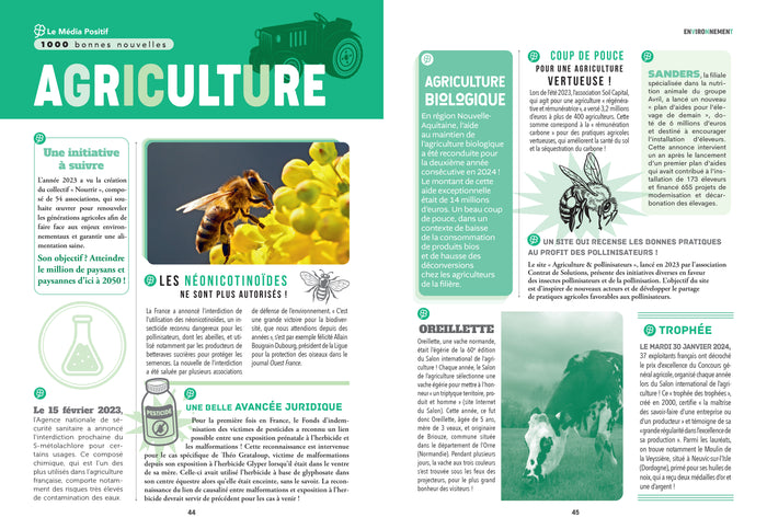 1000 bonnes nouvelles pour voir le monde autrement