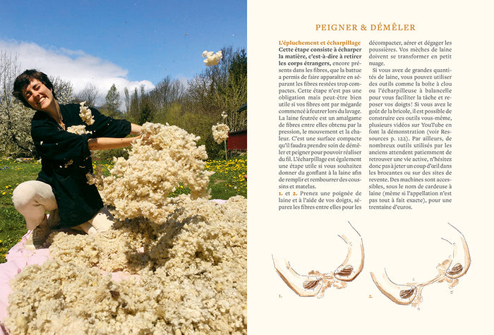 Filer les fibres naturelles - Chanvre, laine, ortie...