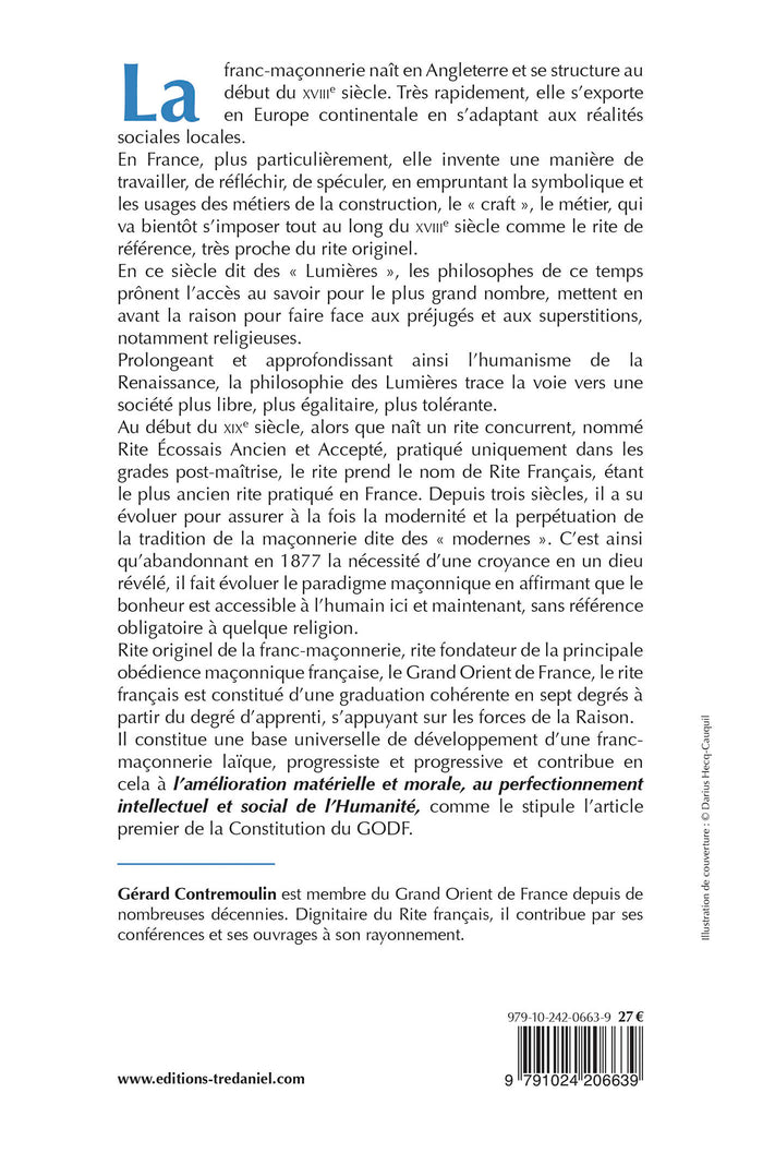 L'esprit du rite français - Rite de fondation de la Franc-Maçonnerie