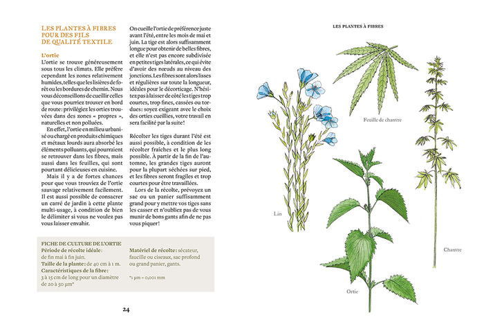 Filer les fibres naturelles - Chanvre, laine, ortie...