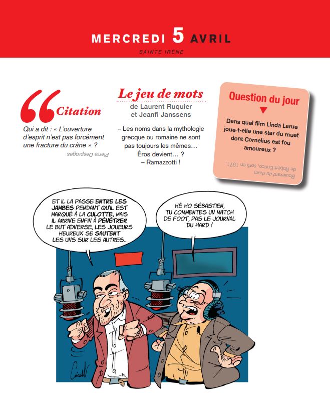 L'almanach des Grosses Têtes 2023