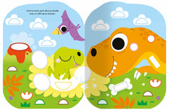 Gommettes formes - L'aventure de petit dinosaure