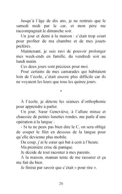 Je n'ai jamais rêvé de devenir écrivain