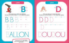 Mes activites effacables P'tit Loup - Lettres batons