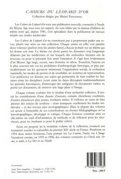 Le XIIe siècle, Mutations et renouveau en France dans la première moitié du XIIe siècle - Cahiers du Léopard d'Or 3