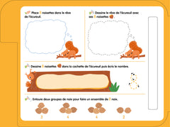 Les livres-ardoises - J'apprends les nombres de 0 à 10 en manipulant