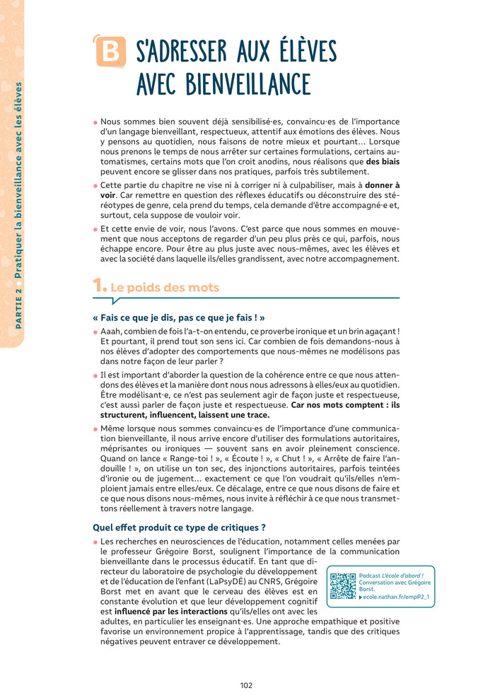 Être bien pour apprendre - Pour une école de l'empathie - Cycle 1