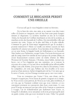 Les aventures du brigadier Gérard