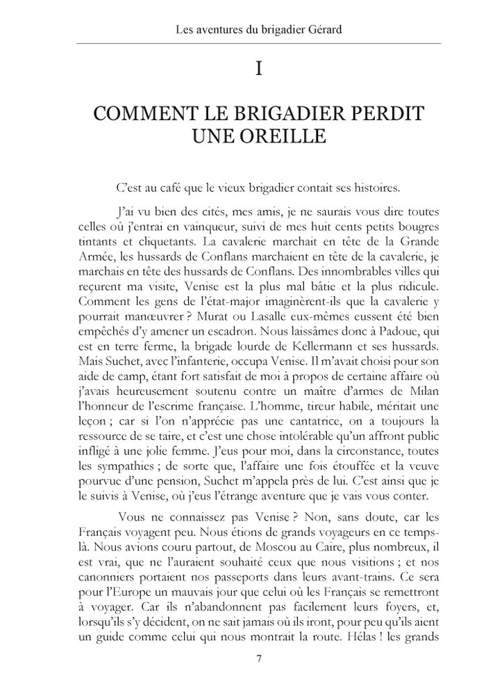 Les aventures du brigadier Gérard