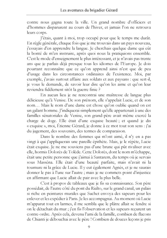 Les aventures du brigadier Gérard