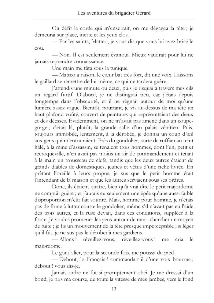 Les aventures du brigadier Gérard