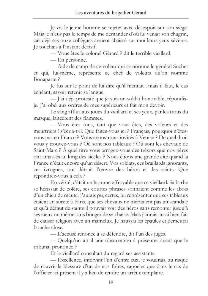 Les aventures du brigadier Gérard