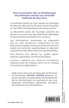 Manuel de lithothérapie ou l'art de soigner avec les pierres