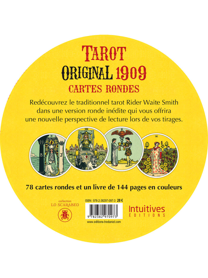 Coffret Tarot original 1909 - Cartes rondes