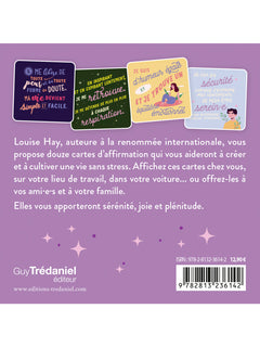 Cartes d'affirmation pour une vie sans stress - 12 cartes pour plus de calme, plus d'équilibre et plus de sérénité