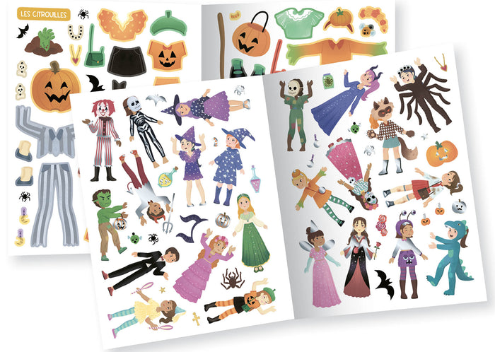 Halloween 500 autocollants