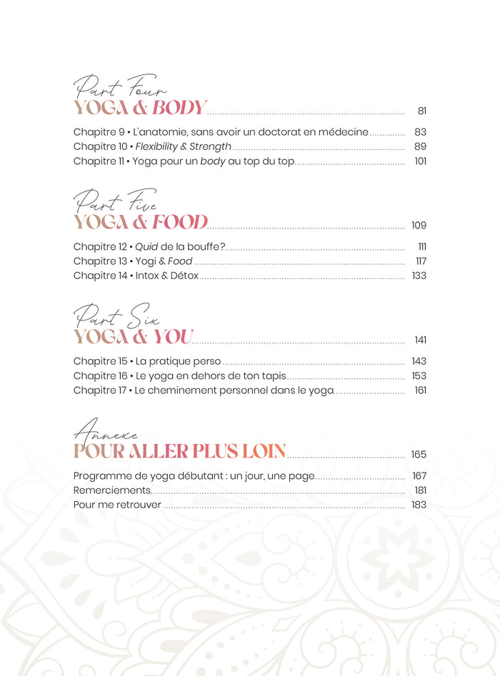 Yoga - Tout piger en un seul livre