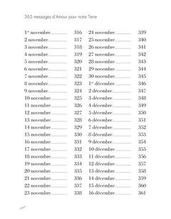 365 messages d'Amour pour notre Terre
