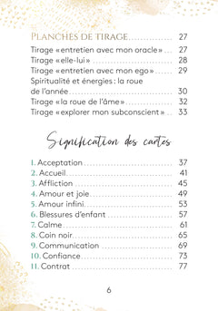 Flammes jumelles, flammes dansantes - Cartes oracle