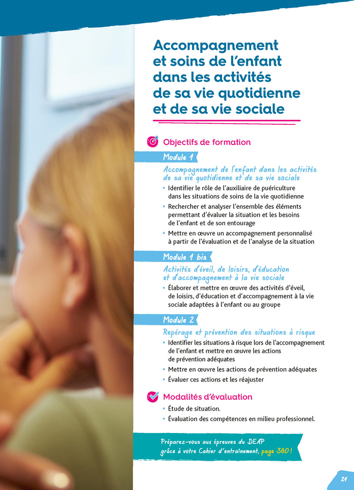 Réussir le diplôme d'État Auxiliaire de puériculture