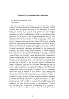 Prophéties