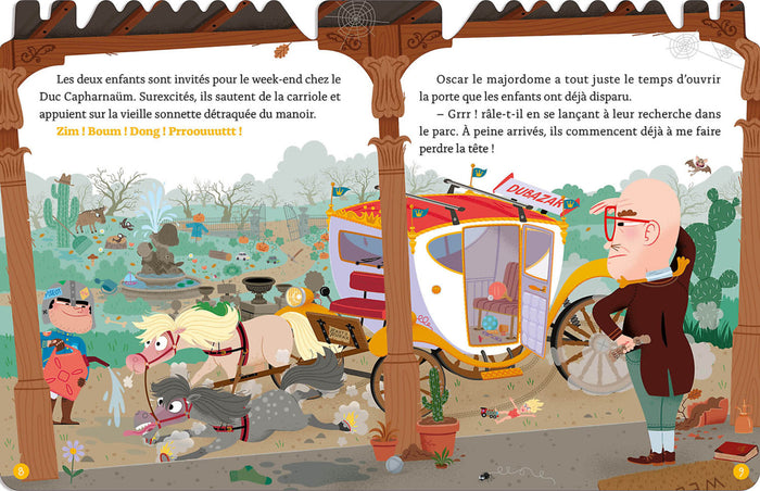 Mon roman enigme Le Royaume Dubazar - Panique chez le Duc