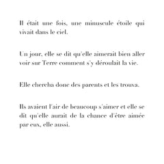 La petite étoile et l'arc-en-ciel