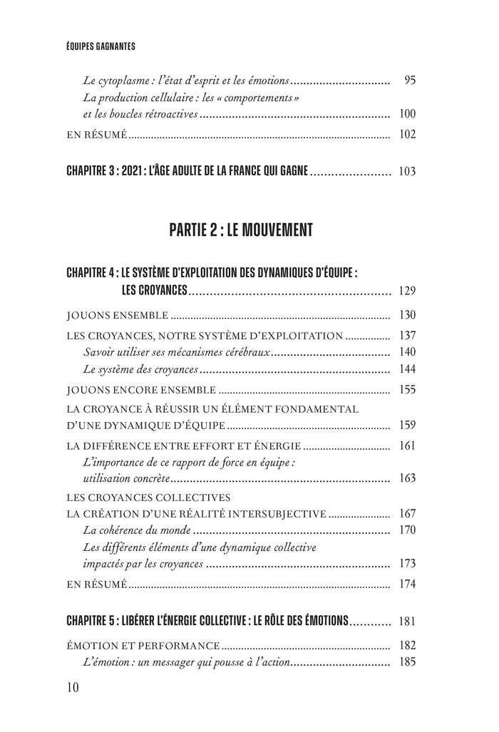 Équipes gagnantes - S'inspirer du sport collectif français pour réinventer nos organisations