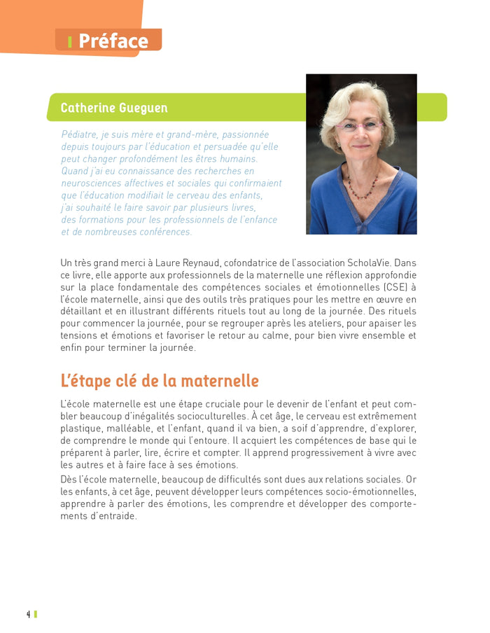 Rituels pour développer les compétences sociales et émotionnelles - Maternelle