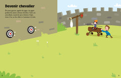 Châteaux et chevaliers - Autocollants