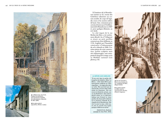 Sur les traces de la Bièvre parisienne - Promenade au fil d une rivière disparue