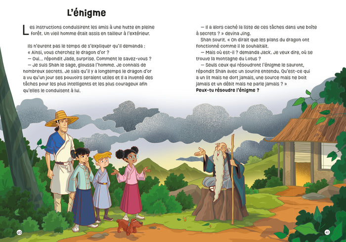 Le dragon d'or - Aventures à énigmes