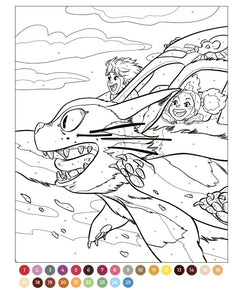 Coloriages par numéro - Ghibli