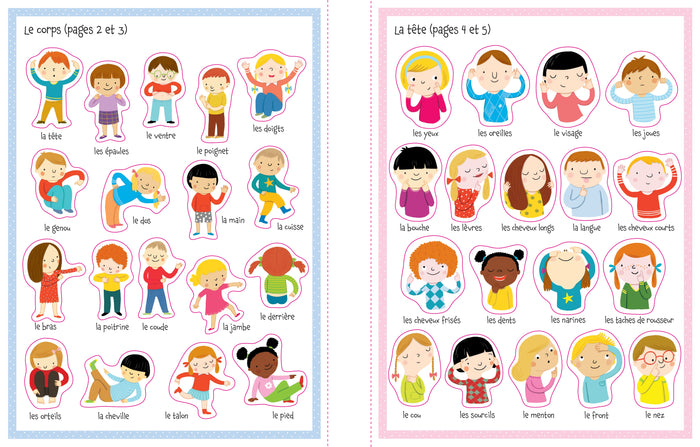 Mon corps - Autocollants