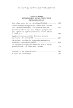 Ces enfants qui disent voir ou entendre des défunts