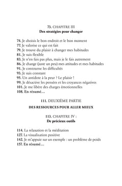 Avec des petits riens je peux changer ma vie