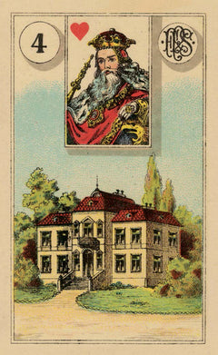 Grand tableau Lenormand cartes oracles