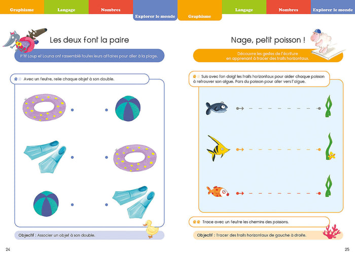 Mon premier cahier de vacances