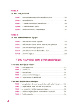 L'intégrale des tests psychotechniques