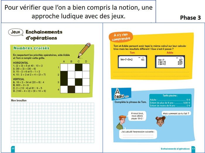 C'est facile en BD ! - Maths 5e
