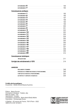 110 entraînements - Epreuves prof. EP1 EP2 EP3 - CAP accompagnant éducatif petite enfance 2022-2023