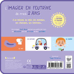 L'imagier en feutrine de mes 2 ans