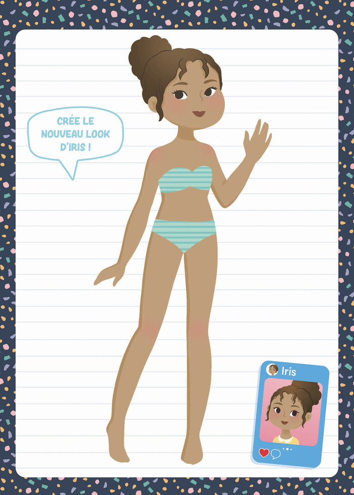 Ma mode fashion - 40 modèles - 200 stickers - des tattoos !