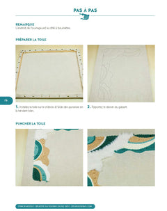 Punch needle créative en volume - Un livre pour tout savoir, pratique et accessible à tous