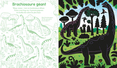 Les dinosaures - Mon livre à gratter - dès 6 ans